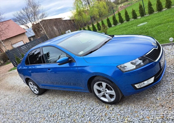 Skoda RAPID cena 32000 przebieg: 223000, rok produkcji 2017 z Ełk małe 22